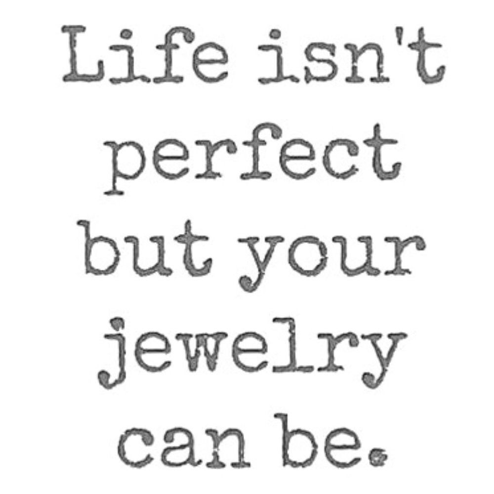 Life isn't perfect...  